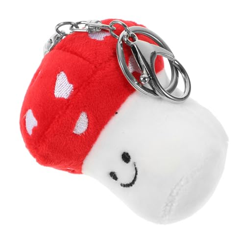 iplusmile Plüsch Pilz Schlüsselanhänger mit Kette Niedlicher Rucksack Anhänger Weicher Taschen Schmuck Kreative Geschenkidee Accessoire für Mädchen und Freunde iplusmile Plüsch Pilz Schlüsselanhänger mit Kette Niedlicher Rucksack Anhänger Weicher Taschen Schmuck Kreative Geschenkidee Accessoire für Mädchen und Freunde von iplusmile