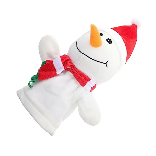 iplusmile Plüsch Schneemann Fingerpuppe Kuscheliges Weihnachts Handspielzeug für Weiches Baumwollmaterial Langlebig und Sicher für Interaktives Geschichtenerzählen und Kinderunterhaltung iplusmile Plüsch Schneemann Fingerpuppe Kuscheliges Weihnachts Handspielzeug für Weiches Baumwollmaterial Langlebig und Sicher für Interaktives Geschichtenerzählen und Kinderunterhaltung von iplusmile