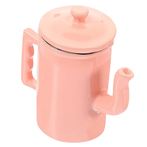 iplusmile Puppenhaus Zubehör Pinke Miniatur Kaffeekanne mit Deckel und Griff Hochwertige Realistische Miniatur Kaffeemaschine für Puppenhaus Dekoration iplusmile Puppenhaus Zubehör Pinke Miniatur Kaffeekanne mit Deckel und Griff Hochwertige Realistische Miniatur Kaffeemaschine für Puppenhaus Dekoration von iplusmile