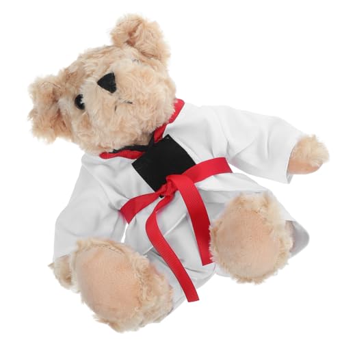 iplusmile Taekwondo Bär Plüschspielzeug Kreatives Kuscheltier für Fans Weiches Stofftier als Erinnerung und Dekoration für Feiertage Geburtstag iplusmile Taekwondo Bär Plüschspielzeug Kreatives Kuscheltier für Fans Weiches Stofftier als Erinnerung und Dekoration für Feiertage Geburtstag von iplusmile