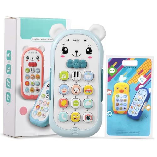 iplusmile Telefonspielzeug mit Musik und Tasten Kreatives Handyspielzeug für Kleinkinder Monaten Leichtes Lernspielzeug Hellblau für Frühe Bildung und Unterhaltung iplusmile Telefonspielzeug mit Musik und Tasten Kreatives Handyspielzeug für Kleinkinder Monaten Leichtes Lernspielzeug Hellblau für Frühe Bildung und Unterhaltung von iplusmile