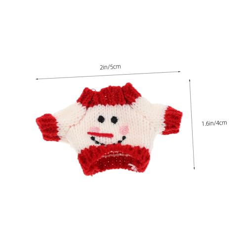 iplusmile Weicher Mini Pullover für Puppen Plüsch Puppenkleidung Dekoratives DIY Ankleidezubehör Komfortabel und Vielseitig Geeignet für Teddybären und Kleine Stofftiere iplusmile Weicher Mini Pullover für Puppen Plüsch Puppenkleidung Dekoratives DIY Ankleidezubehör Komfortabel und Vielseitig Geeignet für Teddybären und Kleine Stofftiere von iplusmile