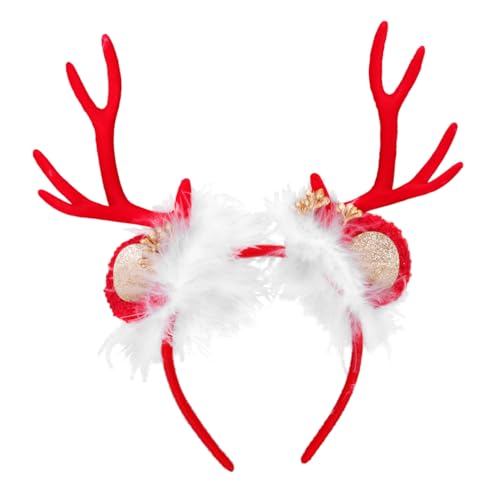 iplusmile Weihnachtlicher Hirschgeweih Haarreif für Handgefertigt Strapazierfähiges und Harzmaterial Weicher Chic Haarschmuck für Xmas Party Cosplay und Geburtstagsfeiern iplusmile Weihnachtlicher Hirschgeweih Haarreif für Handgefertigt Strapazierfähiges und Harzmaterial Weicher Chic Haarschmuck für Xmas Party Cosplay und Geburtstagsfeiern von iplusmile