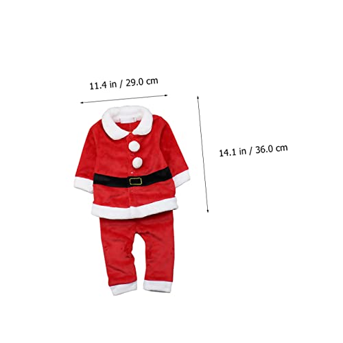 iplusmile Weihnachtsmann Kostüm Teilig mit Mantel Hose und Mütze Weiches Winterkostüm für Jungen und Mädchen Festliche Weihnachtskleidung für Kostümpartys und Bühnenauftritte iplusmile Weihnachtsmann Kostüm Teilig mit Mantel Hose und Mütze Weiches Winterkostüm für Jungen und Mädchen Festliche Weihnachtskleidung für Kostümpartys und Bühnenauftritte von iplusmile