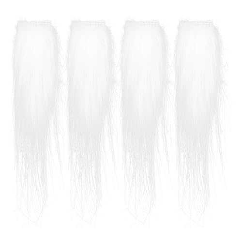 iplusmile Weiße Augenbrauen des Weihnachtsmanns: 2 Paar Selbstklebende Falsche Augenbrauen, Weihnachtsmann-Cosplay-kostümzubehör für Maskerade, Weihnachtskostümparty iplusmile Weiße Augenbrauen des Weihnachtsmanns: 2 Paar Selbstklebende Falsche Augenbrauen, Weihnachtsmann-Cosplay-kostümzubehör für Maskerade, Weihnachtskostümparty von iplusmile