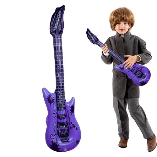 Blow-Up-Gitarren, aufblasbare Gitarren für Kinder | Aufblasendes Gitarrenspielzeug | Aufblasbares Gitarrenspielzeug für Partys, Blow Rock Gitarre, Partydekorationen, Foto-Requisiten für von itrimaka