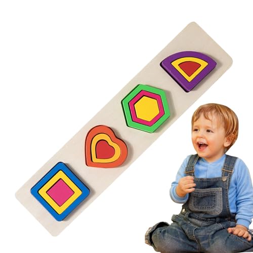 Lernaktivitäten für Vorschulkinder,Farbsortierspielzeug - Brettspiel zum sicheren Sortieren und Stapeln von Spielzeug - Helle Farben, multifunktionales Puzzle-Spielzeug für von itrimaka