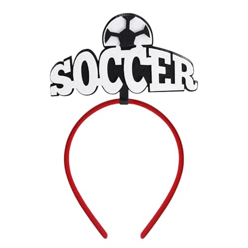 Party Boppers, Cheer Stirnband | Fußball-Boppers-Fußball-Thema-Haar-Accessoires - Jubelnde Requisiten, auffällige Kopfbedeckung, Partyhüte für Erwachsene, Kinder, Fußballspiele 2024 von itrimaka