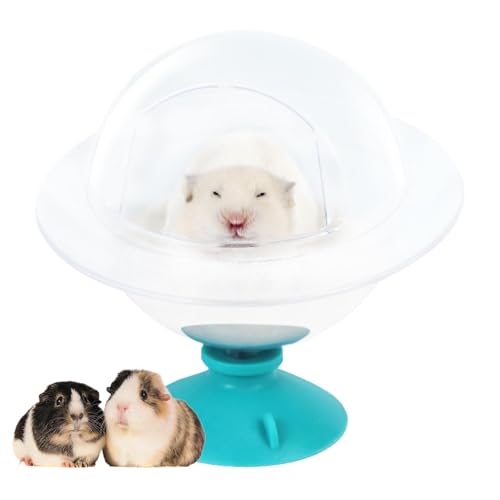 itrimaka Hamster-Sandbadbehälter, Hamster-Badewanne | Duschraum Hamster Chinchilla Sandbad Katzentoilette - Sandbehälter zum Graben, Relaxhaus, transparent, für Rennmaus-Zwerghamster von itrimaka