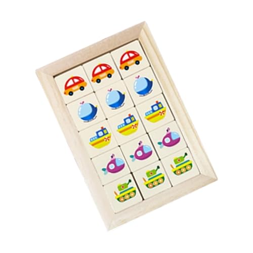 itrimaka Puzzle-Spiel, Holzblock-Puzzle-Spiel,Holzpuzzle-Tischspiel für Kinder - Eltern-Kind-Interaktions-Puzzlespiel, pädagogisches Puzzle-Spielzeug für Kinder ab 3 Jahren, Mädchen, Kinder von itrimaka