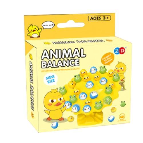 itrimaka Tier-Balance-Spielspielzeug, Balance-Brettspiel Für Kinder, Zwei-Spieler-Balance-Spielspielzeug, Balance-Baum-Lernspielzeug Für Und Mädchen von itrimaka