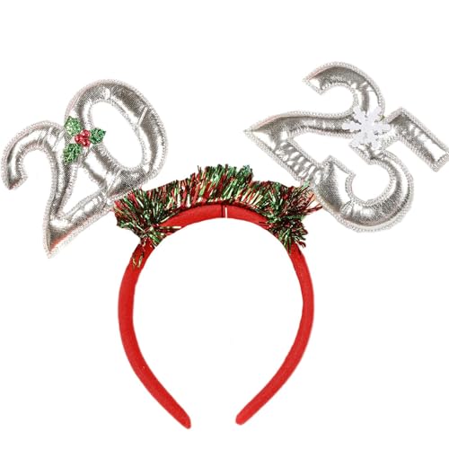 itrimaka Weihnachtsstirnbänder für Erwachsene,Weihnachtshaarreifen - Weihnachts-Haarschmuck 2025 Feiertags-Haarbänder | Cosplay-Partys-Stirnband, elastisches Weihnachts-Haarband für Frauen und Mädchen von itrimaka