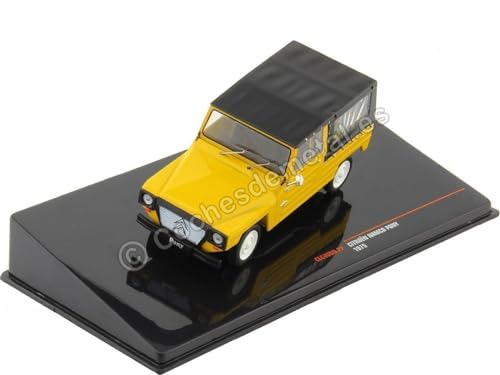 Ixo kompatibel mit Citroen Namco Pony 1975 gelb schwarz Modellauto 1:43 Models von ixo models