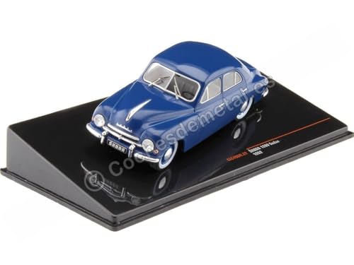 ixo models kompatibel mit Skoda 1200 1952 blau Modellauto 1:43 von ixo models