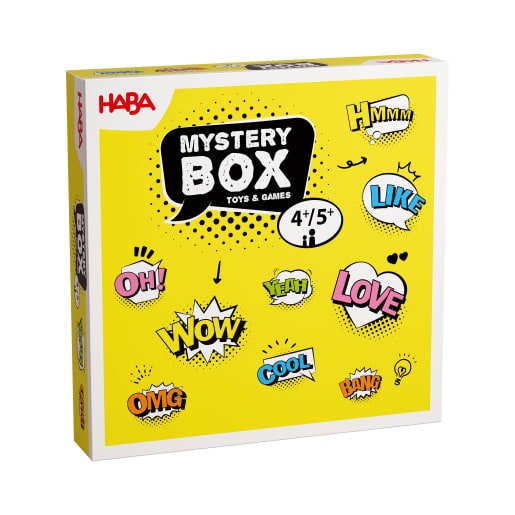 Mystery-Spielebox, Überraschungsbox 1, mit 4–5 HABA-Spielen, ab 4 Jahren Mystery-Spielebox, Überraschungsbox 1, mit 4–5 HABA-Spielen, ab 4 Jahren von jako-o