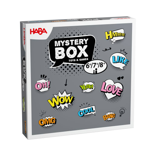 Mystery-Spielebox, Überraschungsbox mit HABA Spielen, ab 6 Jahre Mystery-Spielebox, Überraschungsbox mit HABA Spielen, ab 6 Jahre von jako-o