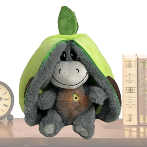 jamgeery Breathing Sleep Buddy,Atmendes Eselspielzeug, Niedliches Tierstofftier, Plüschkissen für Musik-Frühpädagogikpuppe mit 4 Atemmodi, beruhigendes Stofftier für die Reise nach Hause von jamgeery