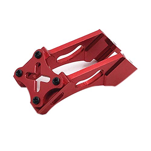 jayzee 144001-1258 Metall Schwanz Festteile Heck FlüGel Firmware BeschläGe für 144001 1/14 4WD RC Teile, Rot von jayzee