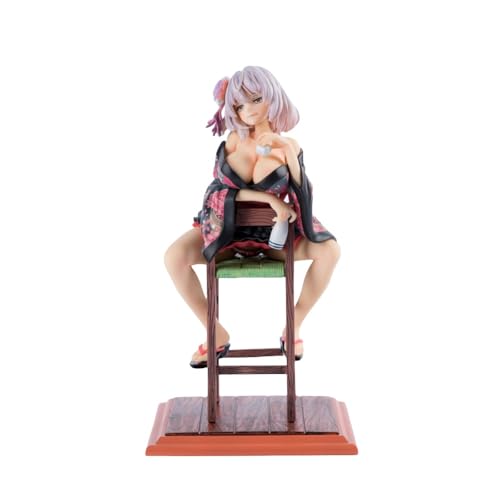 jbbljcjbb ECCHI-Figur, Anime-Mädchen-Figur, Original – Ebisugawa Kano – 1/6 Hentai-Figur/Statuenspielzeug/Modellsammlung/japanischer Manga-Charakter/PVC/Action-Figuren/25 cm/9,8 Zoll. von jbbljcjbb