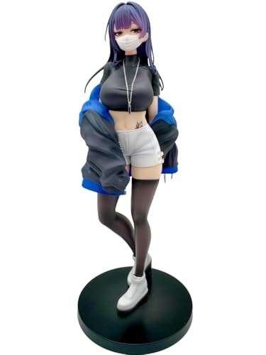 jbbljcjbb ECCHI-Figur, Anime-Mädchenfigur, Original – Maske Shoujo Yuna – 1/7 Hentai-Figur/Statuenspielzeug/Modellsammlung/japanische Manga-Figur/PVC/Actionfiguren/22 cm/8,6 Zoll. von jbbljcjbb