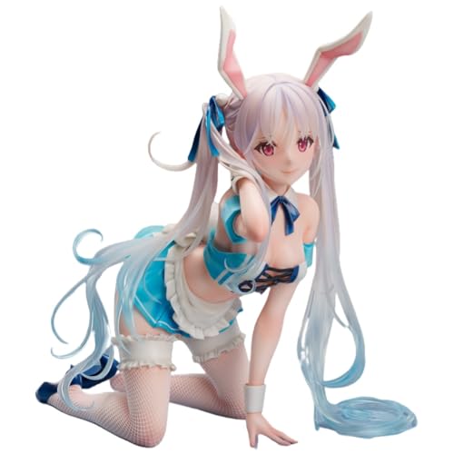 jbbljcjbb ECCHI Figur Original -Chris- 1/4 Aqua Blau Hentai Figur Anime Figur Statue Spielzeug Modell Sammlung Japanische Manga Figur PVC H24CM/9,4 Zoll von jbbljcjbb