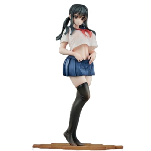 jbbljcjbb ECCHI Figur Original - Curtain-chan - Hentai Figur Anime Figur Statue Spielzeug Modell Sammlung Japanische Manga Figur PVC H26CM/10.2INCH von jbbljcjbb