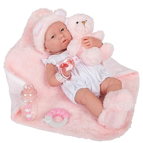 JC TOYS -La Newborn Babypuppe, rosa (18061) von jc toys