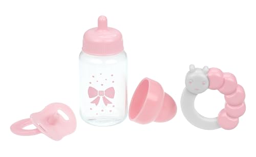 JC Toys 81061 Zubehör für Babypuppen, Hellrosa, 10 x 4 Centimeters von jc toys