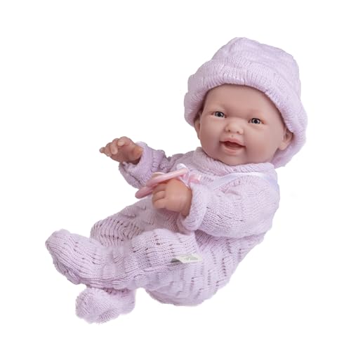 jc toys 18453 Mini La Newborn Baby Doll Rosa Minipuppe, 24 cm von jc toys