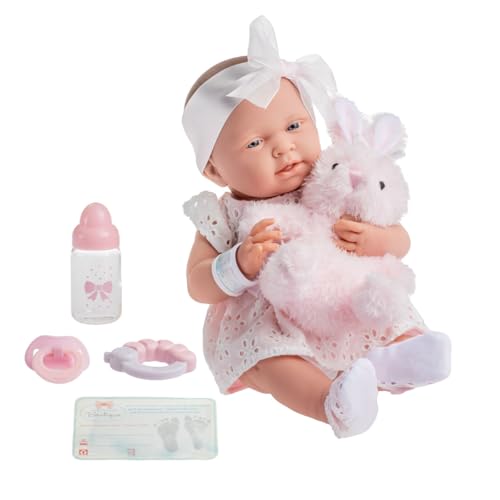 jc toys - Babypuppe, weiß (18059) von jc toys