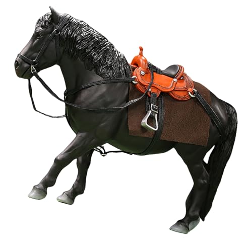 1/12 Action Figure Pack Horse Model Figur Für Bildungs Und Dekorationsnutzungsszene Mit Dekorationszubehör Anzeigen von jdstty