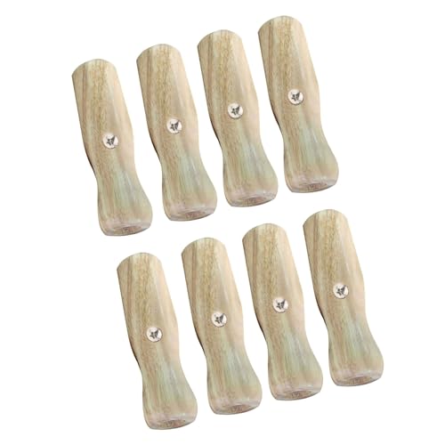 jdstty 8 Teile/Paket Holz Tischfußball Fußball Grip Ersatz Tischfußball Zubehör Tischfußball Mit Rutschfesten von jdstty