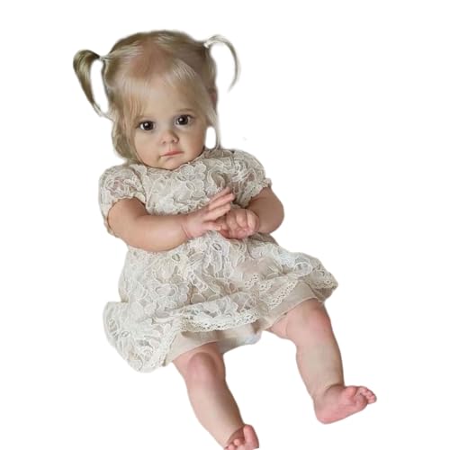 jdstty Authentisch Aussehende 21-Zoll Mädchen Babypuppen Aus Silikon Für Sammler Und Ausstellungsbabypuppen Für Bildungszwecke von jdstty