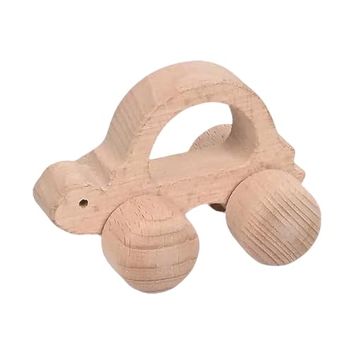 jdstty Baby Holz Spielzeugauto Tierdesigns Schieben Auto Spielzeug Einfache Für Jungen Mädchen Kinderzimmer Decors Kleinkind Handkenntnis Lernen Spielzeug von jdstty