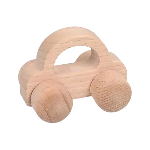 jdstty Baby Holz Spielzeugauto Tierdesigns Schieben Auto Spielzeug Einfache Für Jungen Mädchen Kinderzimmer Decors Kleinkind Handkenntnis Lernen Spielzeug von jdstty