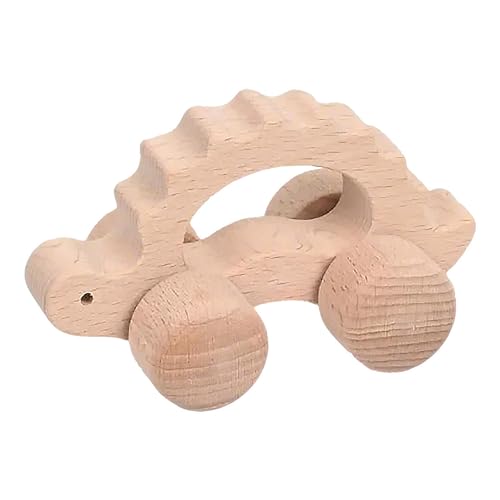 jdstty Baby Holz Spielzeugauto Tierdesigns Schieben Auto Spielzeug Einfache Für Jungen Mädchen Kinderzimmer Decors Kleinkind Handkenntnis Lernen Spielzeug von jdstty