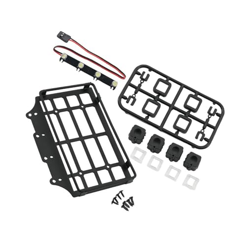 jdstty Fernbedienung Crawler Gepäckträger Dachträger Upgrade Zubehör Fahrzeug Teil Für 1/12 MN82 Crawler Auto Dekoration von jdstty