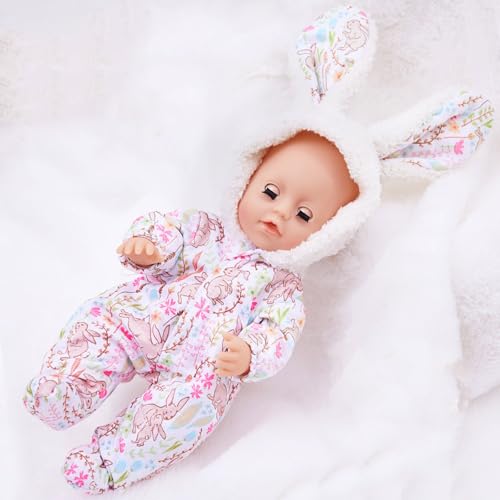 jdstty Kuschelige Nach Vanille Duftende Babypuppen Mit Weichem Körper Und Schließenden Augen. Tolles Accessoire Für Rollenspiele Täglichen Gebrauch von jdstty