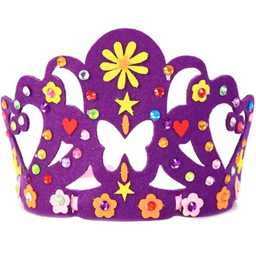 jdstty Queen Crowns Fashion Head Hoop Do It Yourself Kopf Ornament Haarstyling Werkzeug für Kinder Neujahr Foto Requisiten von jdstty