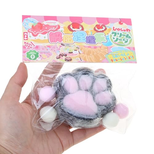 jdstty Stress Relief Plüsch Katzen Pfoten Spielzeug Für Erwachsene Hand Squeeze Stress Prise Spielzeug Kinder Urlaub Goody Bag Füllstoffe von jdstty