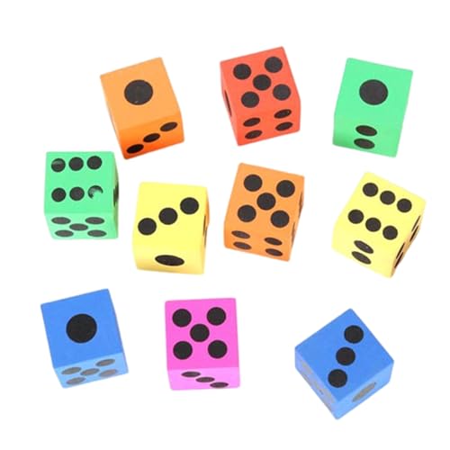 10pcs Softschwamm Würfel Für Familienspiele Game Pädagogik Spielzeugschaum Würfe Mit Quadratischen Kanten Innen Freien Freien Schaumpunkt Pädagogische Spielzeug 10pcs Softschwamm Würfel Für Familienspiele Game Pädagogik Spielzeugschaum Würfe Mit Quadratischen Kanten Innen Freien Freien Schaumpunkt Pädagogische Spielzeug von jebyltd