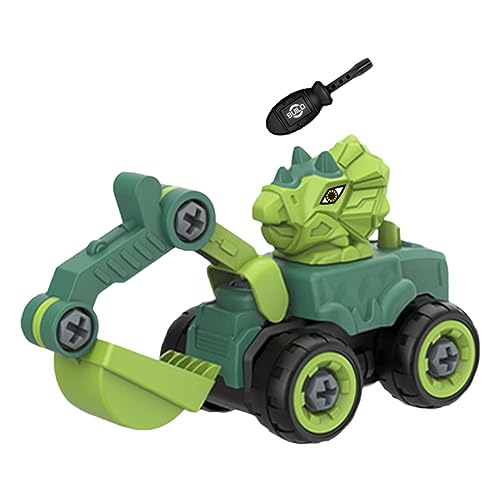 Infant Engineering Vehicle Schraube Montieren Dinosaurier Spielzeug Jungen Mädchen Vorschule Frühe Pädagogische Modell Für Kind Geschenk Dinosaurier Spielzeug Für Kinder 3-5 Dinosaurier Spielzeug von jebyltd