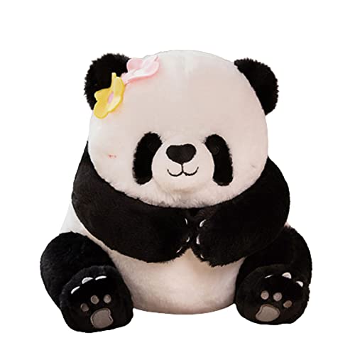 Sitzender Panda Gefüllter Panda Plüschtier Für Kleinkinder Stofftier Panda Plüschtier Angenehmes Spielzeug Schlafspielzeug Plüsch Panda Spielzeug von jebyltd
