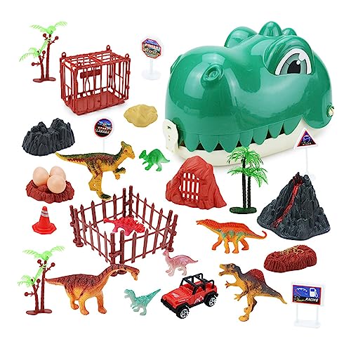 jebyltd Dinosaurier Figuren Rucksack Realistisch Aussehender Dinosaurier Rucksack Für Party Geschenk Junge Mädchen Dinosaurier Kleinkind Lernspielzeug Dinosaurier Modell von jebyltd