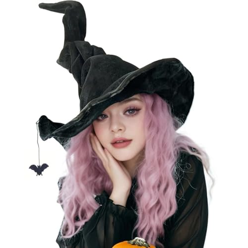 jebyltd Hexenhut Anhänger Halloween Spinnen Hut Widget Persönlichkeit Hut Dekoration für Kostüm und Cosplay von jebyltd