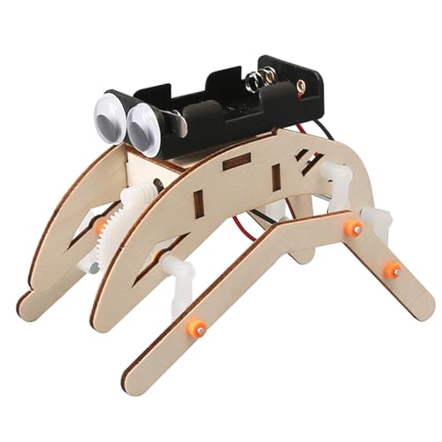 Kreatives Hexapod-Gerät aus Holz, Physik-Lernwerkzeug für Kinder, pädagogische wissenschaftliche Aktivität, Hands-on-STEM-Montage-Projekt Kreatives Hexapod-Gerät aus Holz, Physik-Lernwerkzeug für Kinder, pädagogische wissenschaftliche Aktivität, Hands-on-STEM-Montage-Projekt von jiingekk