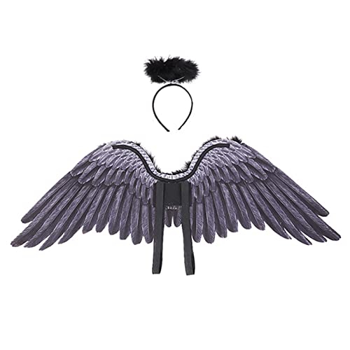 Stilvolle Engel-Federflügel Haarreifen Frauen Mädchen Stirnband Kostüm Requisiten für Karneval Cosplay Festivals Bühnenshow Engelsflügel Stilvolle Engel-Federflügel Haarreifen Frauen Mädchen Stirnband Kostüm Requisiten für Karneval Cosplay Festivals Bühnenshow Engelsflügel von jiingekk