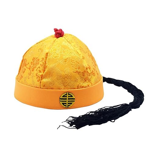 jiingekk Chinesische Dynastien Hut Satins Tangsuit für Party, traditionelle Hochzeit, orientalische Halloween-Kostüme, chinesischer Hut, Kaiser, orientalisches Kostüm jiingekk Chinesische Dynastien Hut Satins Tangsuit für Party, traditionelle Hochzeit, orientalische Halloween-Kostüme, chinesischer Hut, Kaiser, orientalisches Kostüm von jiingekk