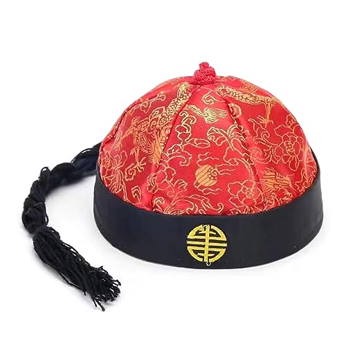 jiingekk Chinesische Dynastien Hut Satins Tangsuit für Party, traditionelle Hochzeit, orientalische Halloween-Kostüme, chinesischer Hut, Kaiser, orientalisches Kostüm jiingekk Chinesische Dynastien Hut Satins Tangsuit für Party, traditionelle Hochzeit, orientalische Halloween-Kostüme, chinesischer Hut, Kaiser, orientalisches Kostüm von jiingekk