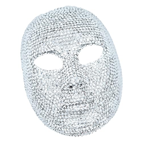 jiingekk Strass-Maskerade, Halloween-Kostüm, Zubehör für Männer und Frauen, Maskerade, Halloween, Cosplay jiingekk Strass-Maskerade, Halloween-Kostüm, Zubehör für Männer und Frauen, Maskerade, Halloween, Cosplay von jiingekk